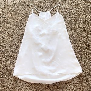 EXPRESS white spaghetti strap SIZE MEDIUM